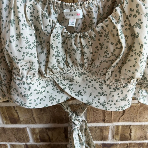 Better Be Cream Floral Blouse - Picture 5 of 6